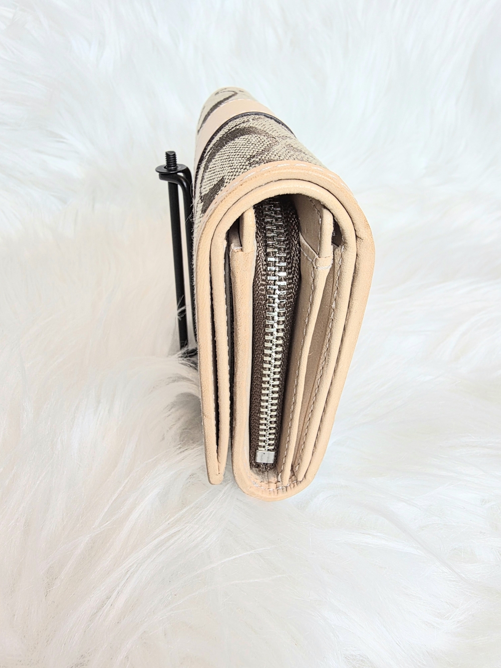 Coach 70th Anniversary LE Willis Legacy Bag & Tri Fold Compact Wallet Bag Strap - Picture 15 of 17